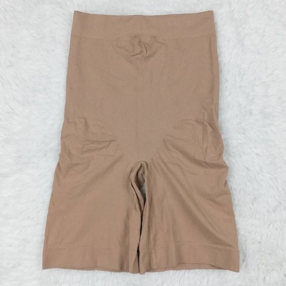 Rhonda Shear Womens Lot of 2 Shaping Shorts Bottom Multicolor High Waisted M New - Picture 2 of 11